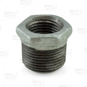 3/4" x 1/2" Galvanized Bushing