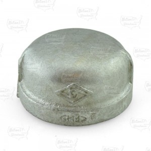 1-1/2" Galvanized Cap