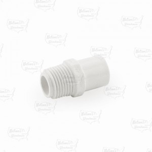 1/2" PVC (Sch. 40) MIP x Spigot Adapter