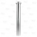 1-1/4" x 12", 17GA, Slip Joint Extension (Tailpiece), Chrome Plated Brass, w/ Solid Brass Slip Nut