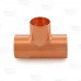 1-1/4" x 1-1/4" x 1" Copper Tee