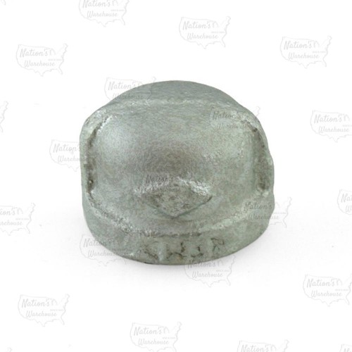 1/2" Galvanized Cap