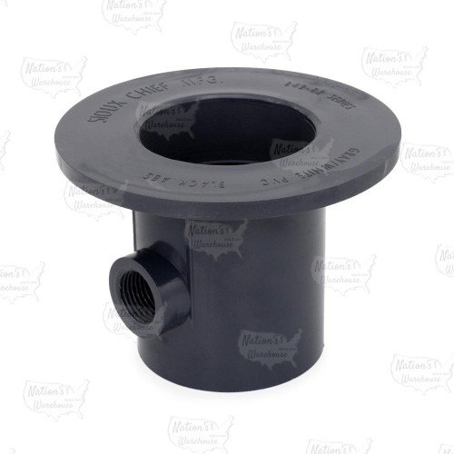 Trap Primer Adapter w/ 1/2" FIP port, 2" PVC Hub