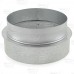 8" x 7" Galvanized Reducer/Increaser, 26 GA..