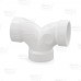 1-1/2" PVC DWV 90° Double Elbow