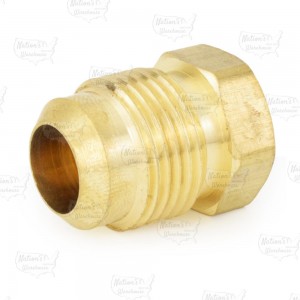 5/8" Flare Brass Plug