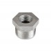 1" x 1/2" 304 Stainless Steel Hex Bushing, MNPT x FNPT threaded