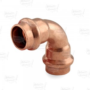 1/2" Press Copper 90° Elbow, Made in the USA