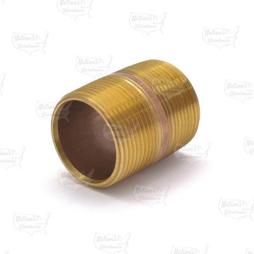 Everhot RB-114X2 1-1/4" x 2" Brass Pipe Nipple