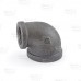 1" Black 90° Elbow (Imported)