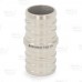 3/4" PEX x 3/4" PEX 304 St. Steel Coupling (Lead-Free)..