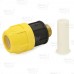 1" IPS (SDR-11 PE Gas Pipe) x 3/4" MIP Short Transition Adapter/Fitting