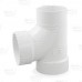 4" PVC DWV Sanitary Street Tee (Spigot x Socket x Socket)