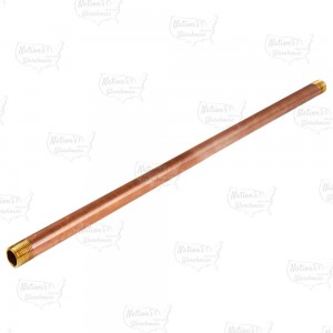 3/4" x 24" Brass Pipe Nipple