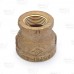 1" x 3/4" FPT Brass Coupling, Lead-Free