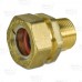 3/4" MIP (1/2" FIP) x 3/4" ProFlex CSST Male Adapter