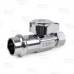 1/2" Press x 3/8" OD Compression Straight Stop Valve (1/4-Turn), Lead-Free