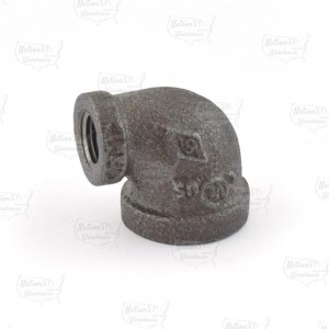 3/4" Black 90° Elbow (Imported)