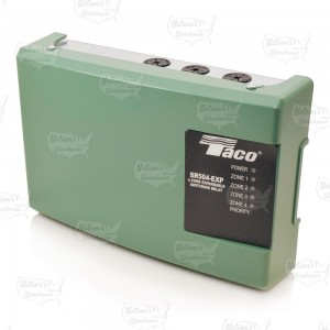 Taco 4-Zone Switching Relay with Priority,Expandable SR504-EXP-4