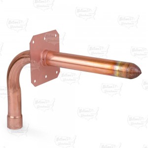 1/2" Female Sweat Copper Stub Out Elbow w/ Ear, 3.5" x 6"