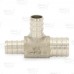 3/4" PEX x 1/2" x 1/2" PEX 304 St. Steel Reducing Tee (Lead-Free)..