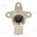 3/4" PEX x 1/2" FPT 304 St. Steel Drop Ear Elbow (Lead-Free)..