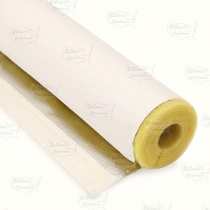 1-1/8" ID (3/4" IPS or 1" CTS) x 1" Wall, Micro-Lok High Performance Fiberglass Pipe Insulation, 3ft