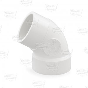 1-1/2" PVC DWV 60° Street Elbow