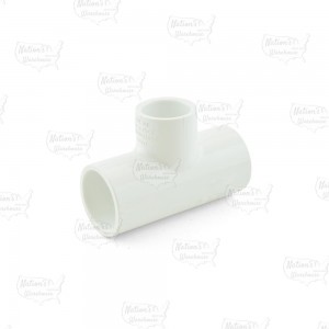 3/4" x 3/4" x 1/2" PVC (Sch. 40) Reducing Tee