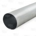 4" x 2ft Galvanized Snap-Lock Flue Pipe, 26 GA..