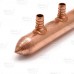 Sioux Chief 672X0590 5-Branch Type L Manifold, 3/4 in PEX x 1/2 in PEX x Closed, Copper