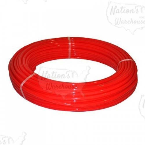 Everhot NPR3401 3/4" x 100 ft PEX Plumbing Pipe, Non-Barrier (Red)