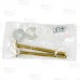 #35 Reinforced Wax Closet Gasket/Ring Extender with Flange Kit, incl. brass bolts, fits 3" or 4"