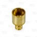 1/2" PEX x 3/4" Male Sweat F1960 Adapter, LF Brass