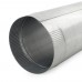 8" x 2ft Galvanized Snap-Lock Flue Pipe, 24 GA..