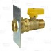 ProFlex Termination Plate w/ 3/4" (MIP x CSST) Gas Ball Valve