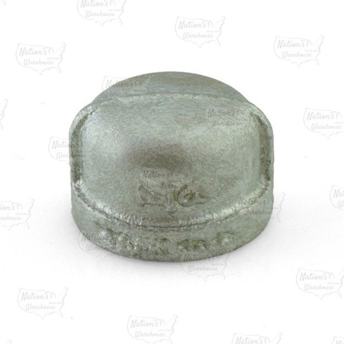 3/4" Galvanized Cap