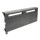 2ft Cast Iron Baseboard Radiator (Left Section), Floor Standing, 10" H x 2-1/2" D x 24" W..
