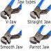 410 Channellock 9.5" Nutbuster Tongue and Groove Plier w/ Parrot Nose, 1.12" Jaw Capacity..