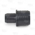 2" x 1-1/4" Barbed Insert PVC Reducing Coupling, Sch 40, Gray