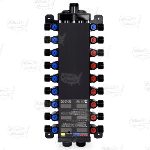 18-Port, ManaBloc Manifold, (8) Hot, (10) Cold