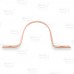 3/4" Copper Plated Pipe Strap (Box of 100)