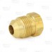 3/8" Flare Brass Plug