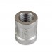 1/2" 304 Stainless Steel Coupling, FNPT threaded