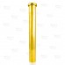 1-1/2" x 18", 22GA, Slip Joint Extension (Tailpiece), Rough Brass, w/ Zinc Slip Nut