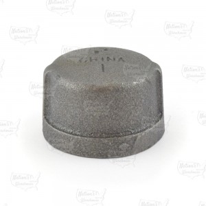 1" Black Cap (Imported)