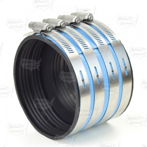 4" x 3" Heavy-Duty No-Hub Coupling (Domestic)