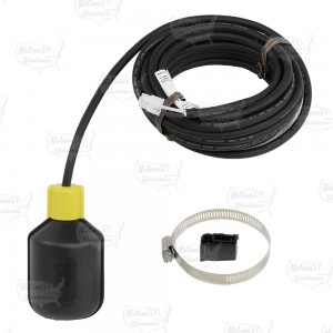 Wide-Angle Float Switch for Liberty ALM & ALM-EYE (NightEye) Alarms, 20ft cord