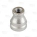 1/2" x 1/4" 304 Stainless Steel Reducing Coupling, FNPT threaded