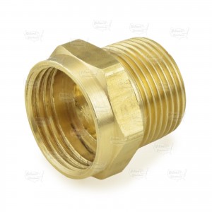 3/4" FGH x 3/4" MIP Brass Adapter, Lead-Free